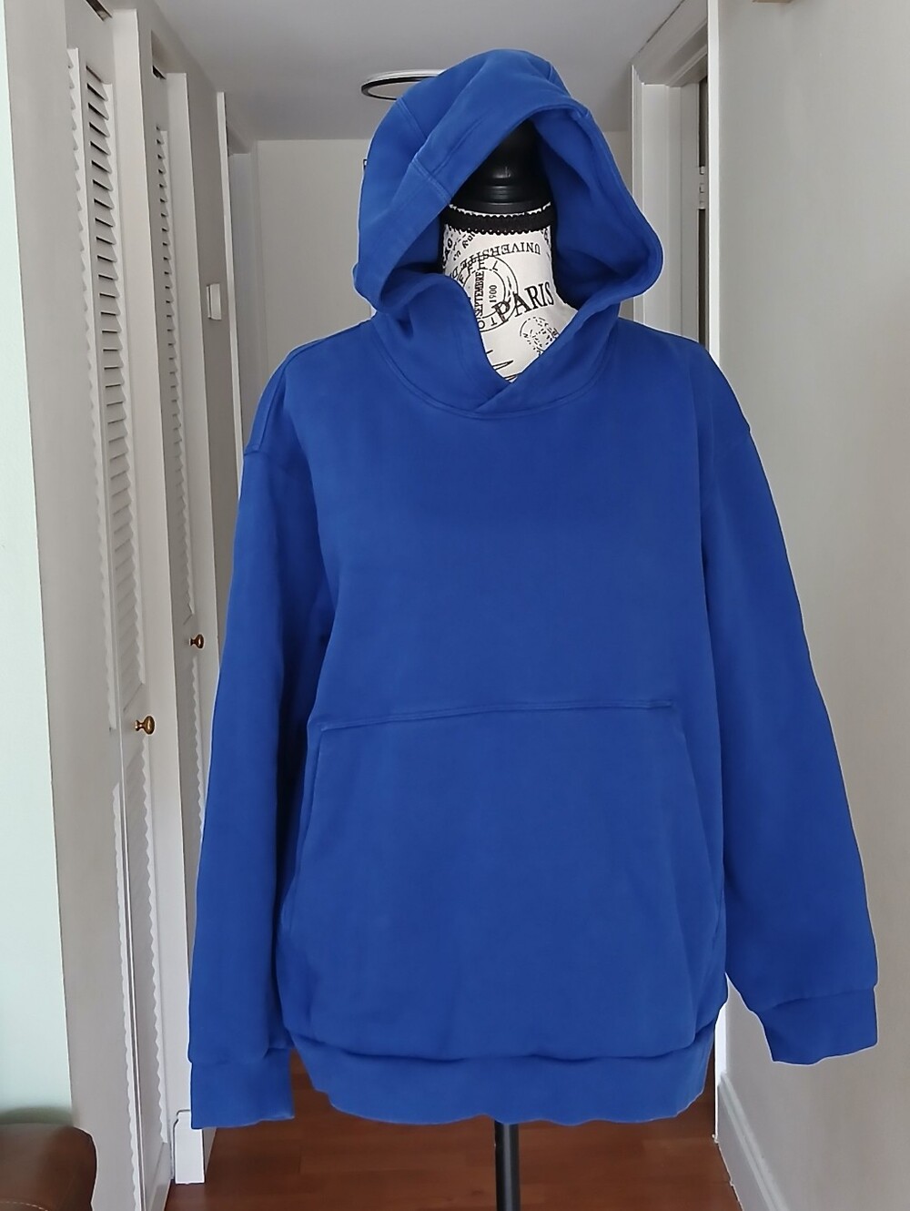 lululemon Steady State Pullover Hoodie LARK Larkspur Blue Men's Size M